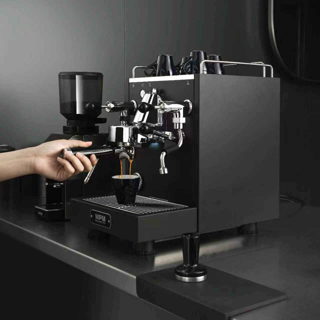 Triple Thermo-block Espresso Machine KD-300