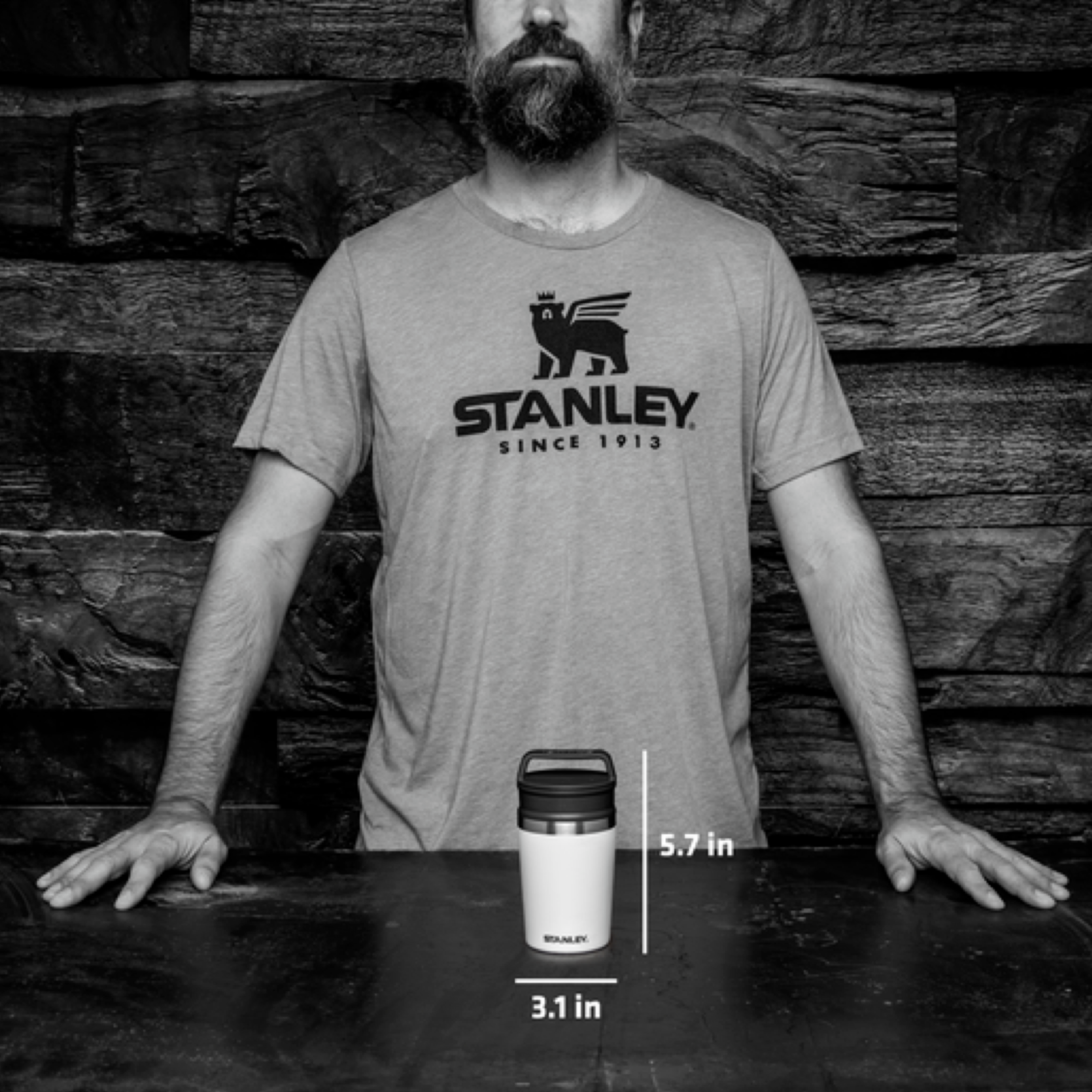 Stanley The Legendary Camp Mug 350 ml - Charcoal