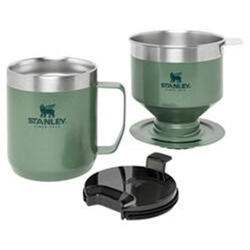 Stanley Camp Pour over Coffee Brewer Set, Includes Legendary Camp Mug and  Stainl
