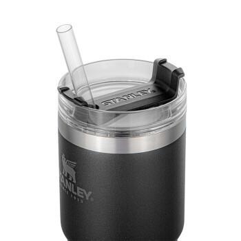 Don't Hurry Be Happy - Beige Stainless Steel Travel Tumbler