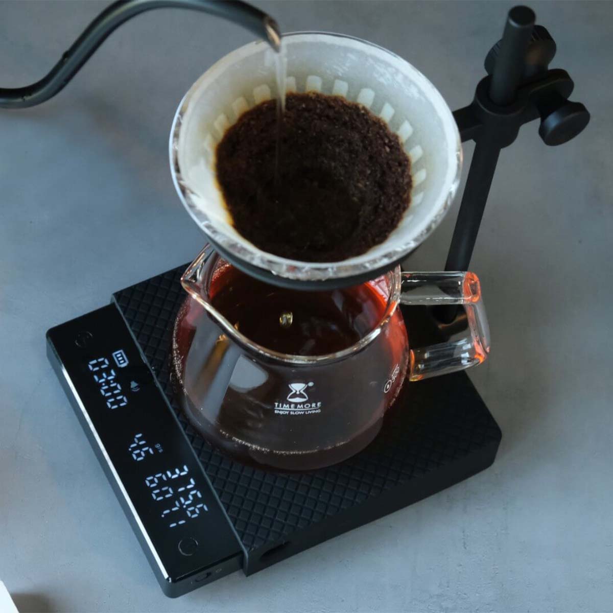 TIMEMORE Black Mirror Nano Scale Pour over Coffee Espresso Scale 0.1g / 2kg  mode