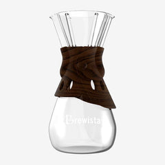 #2 Borosilicate Glass Pour Over Coffee Filter Cone