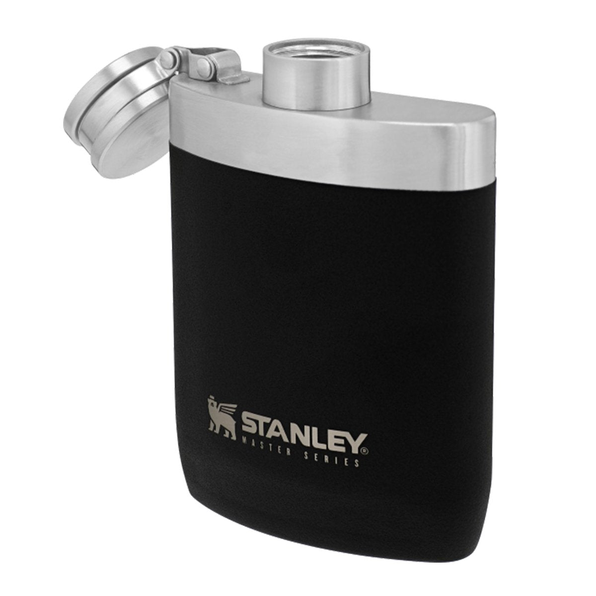 Stanley 8 oz Classic Easy Fill Wide Mouth Flask Matte Black