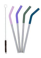 Steel Straws - 4 Pack (for Pints and Tumblers) Klean Kanteen Straw Suburban.