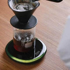 PourX Oura Smart Light-Guided Coffee Scale